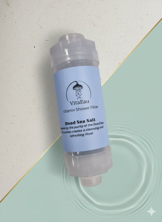 VitaEau Vitamin C Shower Filters – Dead Sea Salt Aroma